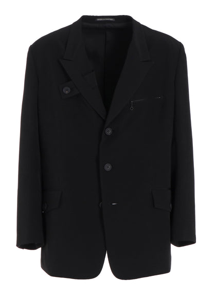 TA TUXEDO JACKET WITH RIGHT LAPEL TAB DESIGN