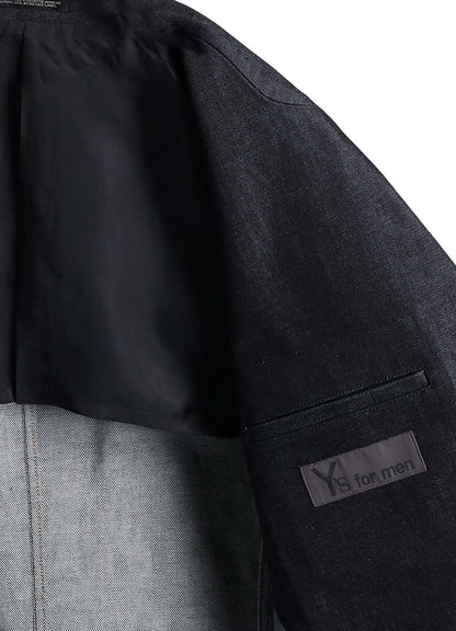 13oz DENIM JACKET WITH HEM LAYER
