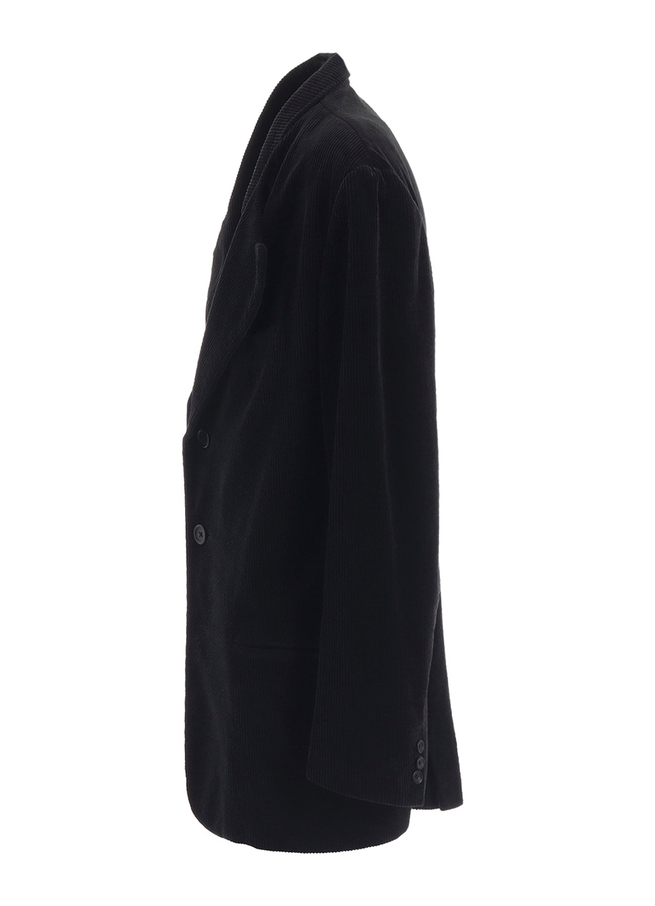 CORDUROY JACKET WITH FRONT LEFT LAYRED