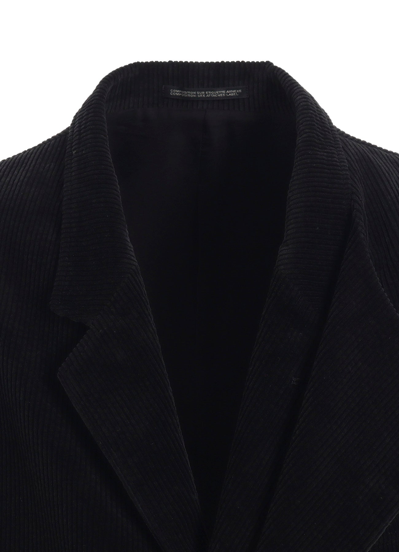 CORDUROY JACKET WITH FRONT LEFT LAYRED