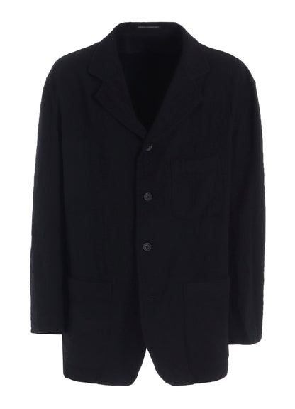 【Y's for men × MASSES】SHRINK SERGE FULLING JACKET