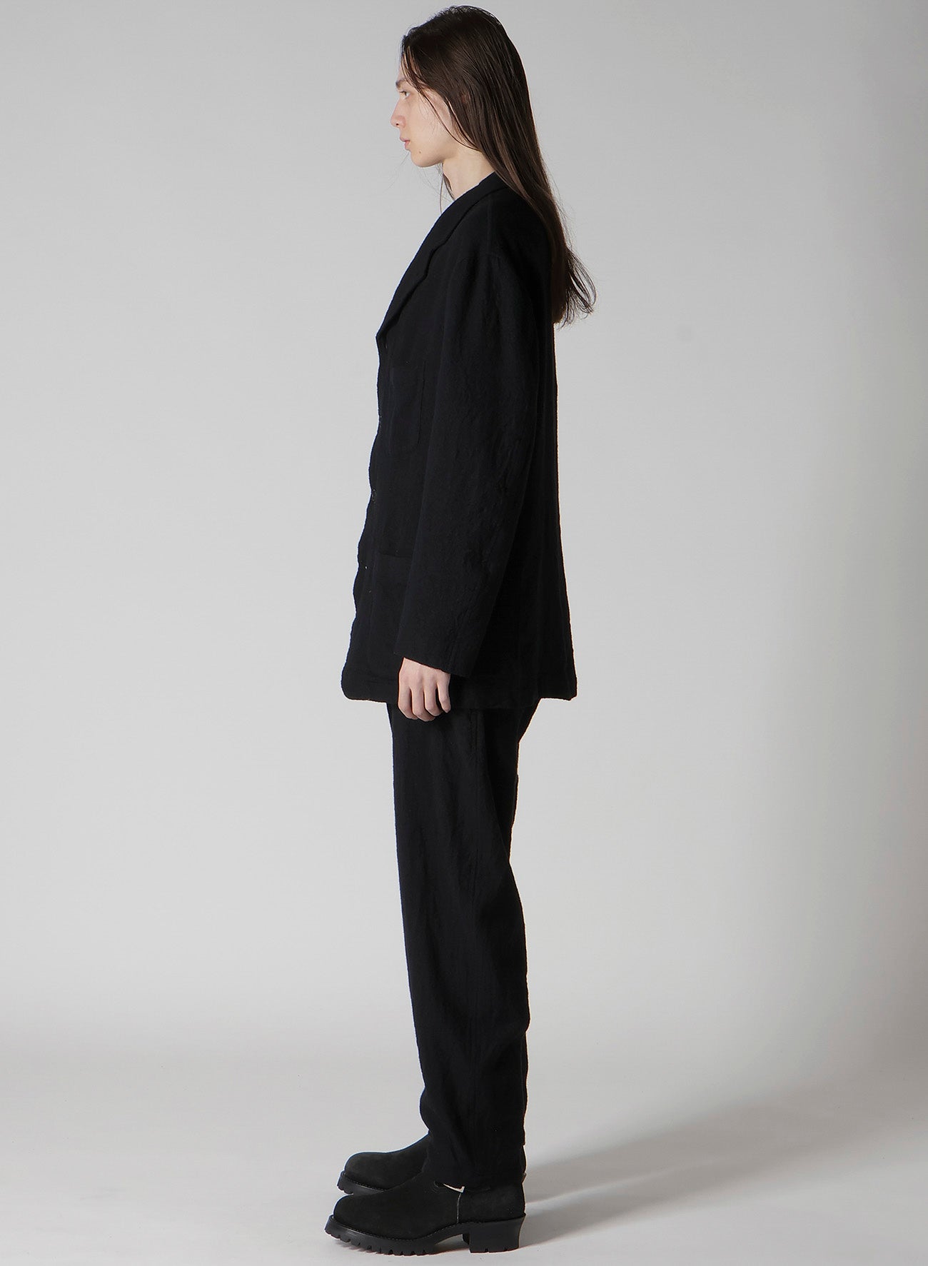 【Y's for men × MASSES】SHRINK SERGE FULLING JACKET