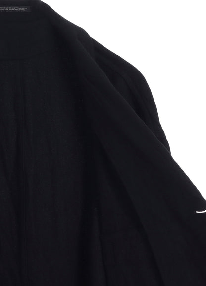 【Y's for men × MASSES】SHRINK SERGE FULLING JACKET