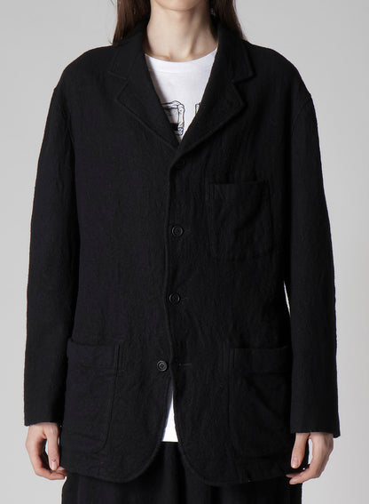 【Y's for men × MASSES】SHRINK SERGE FULLING JACKET