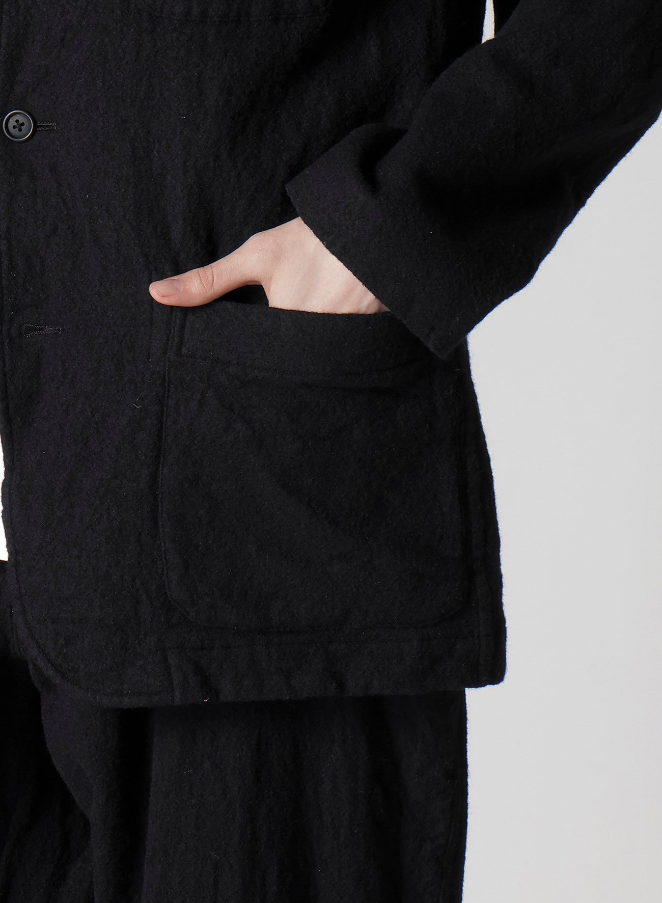 Y's for men × MASSES】SHRINK SERGE FULLING JACKET – THE SHOP YOHJI