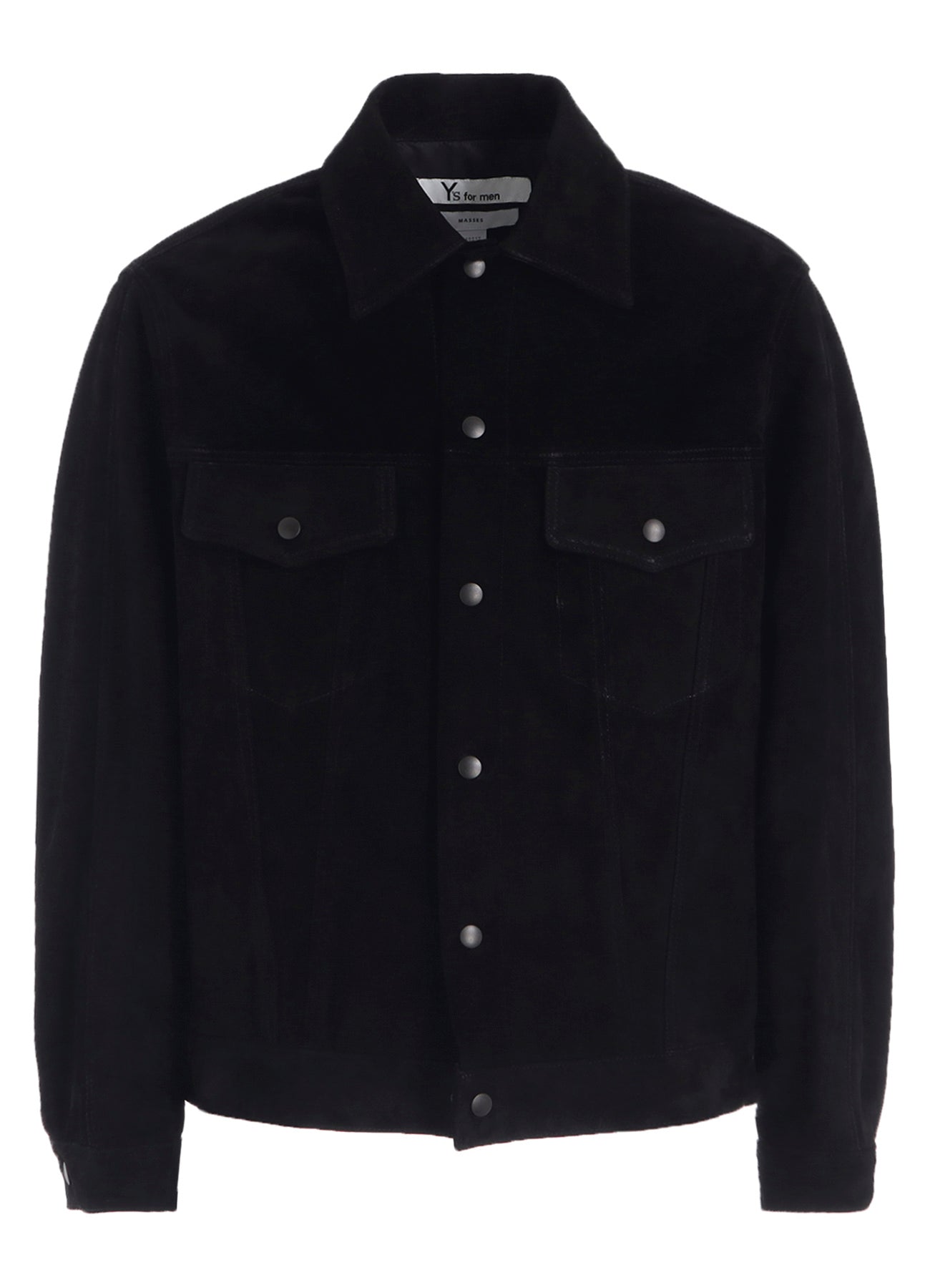 【Y's for men × MASSES】HORSE SUEDE LETHER TRUCKER JACKET
