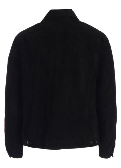 【Y's for men × MASSES】HORSE SUEDE LETHER TRUCKER JACKET