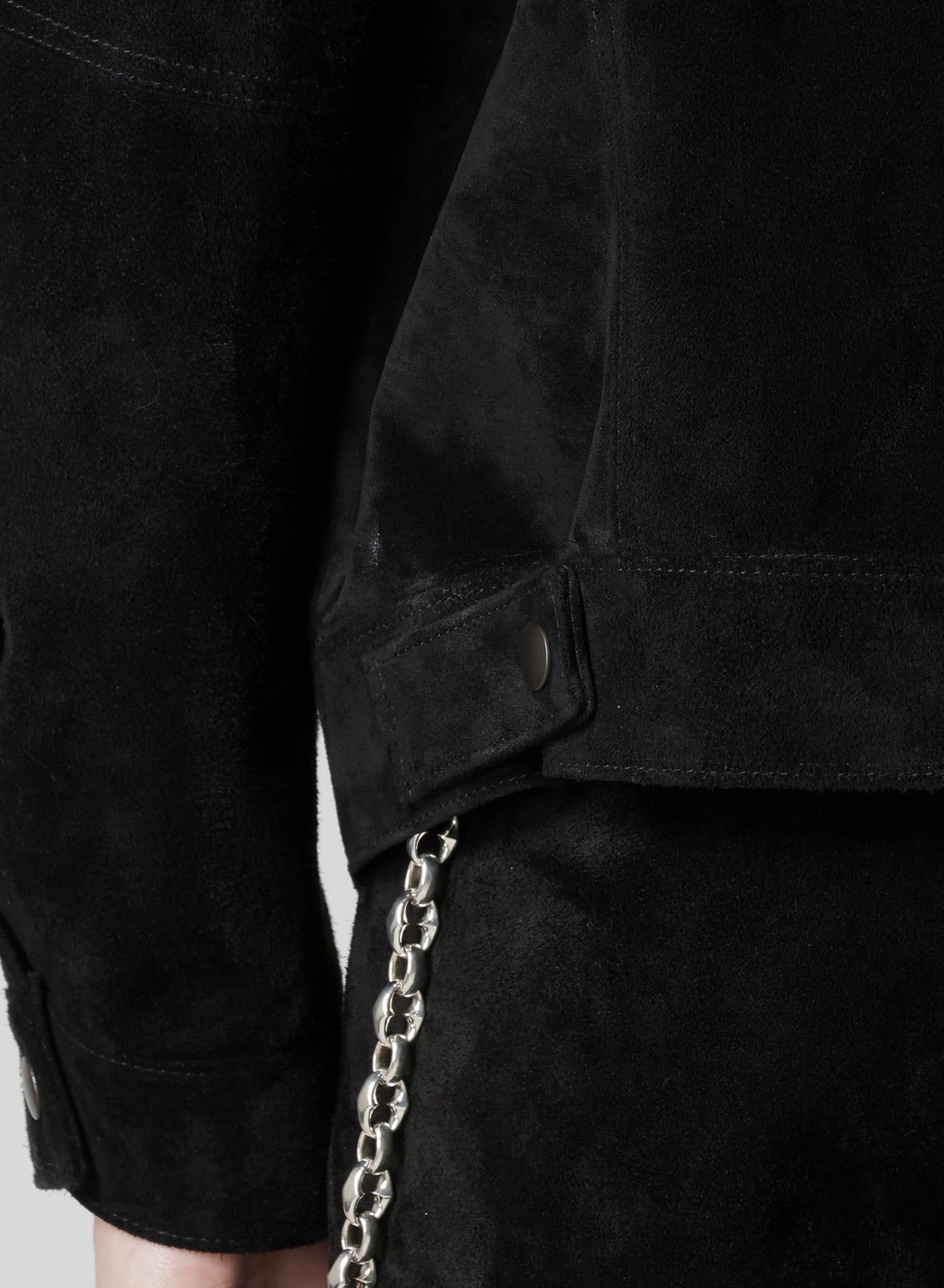 【Y's for men × MASSES】HORSE SUEDE LETHER TRUCKER JACKET