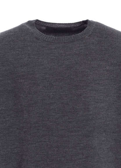 12G1P PLAIN STITCH ROUND NECK PULLOVER