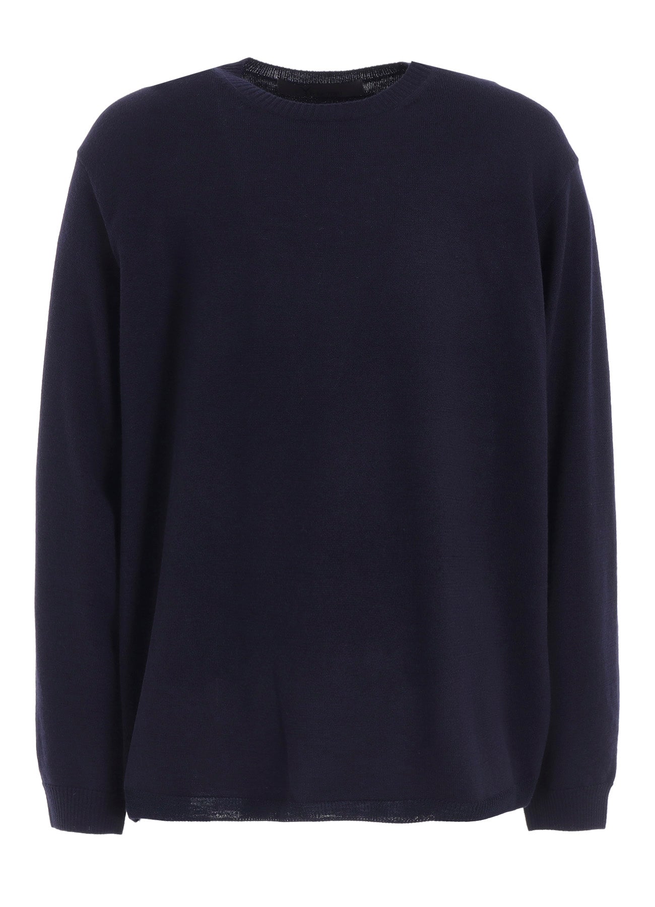 12G1P PLAIN STITCH ROUND NECK PULLOVER