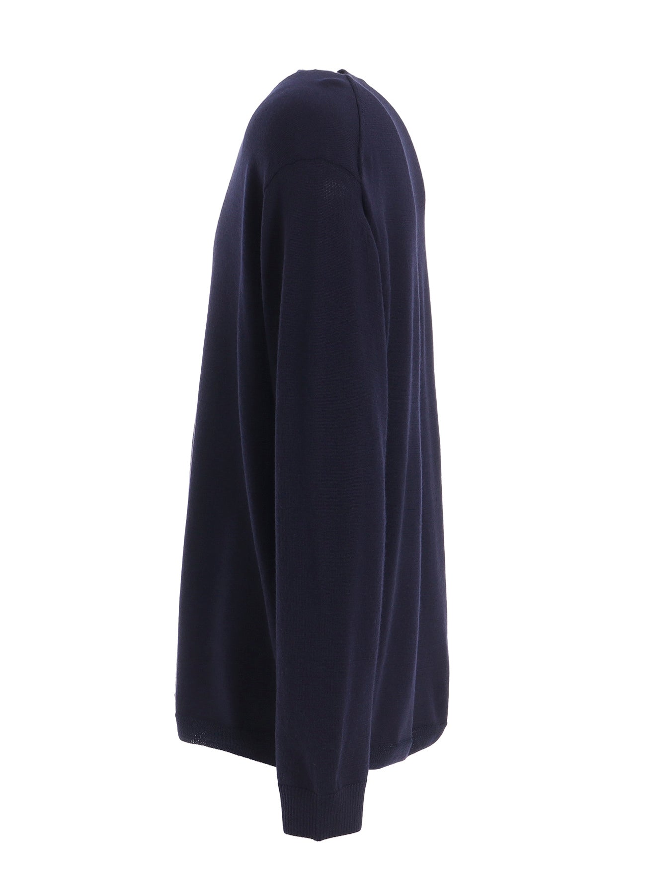12G1P PLAIN STITCH ROUND NECK PULLOVER