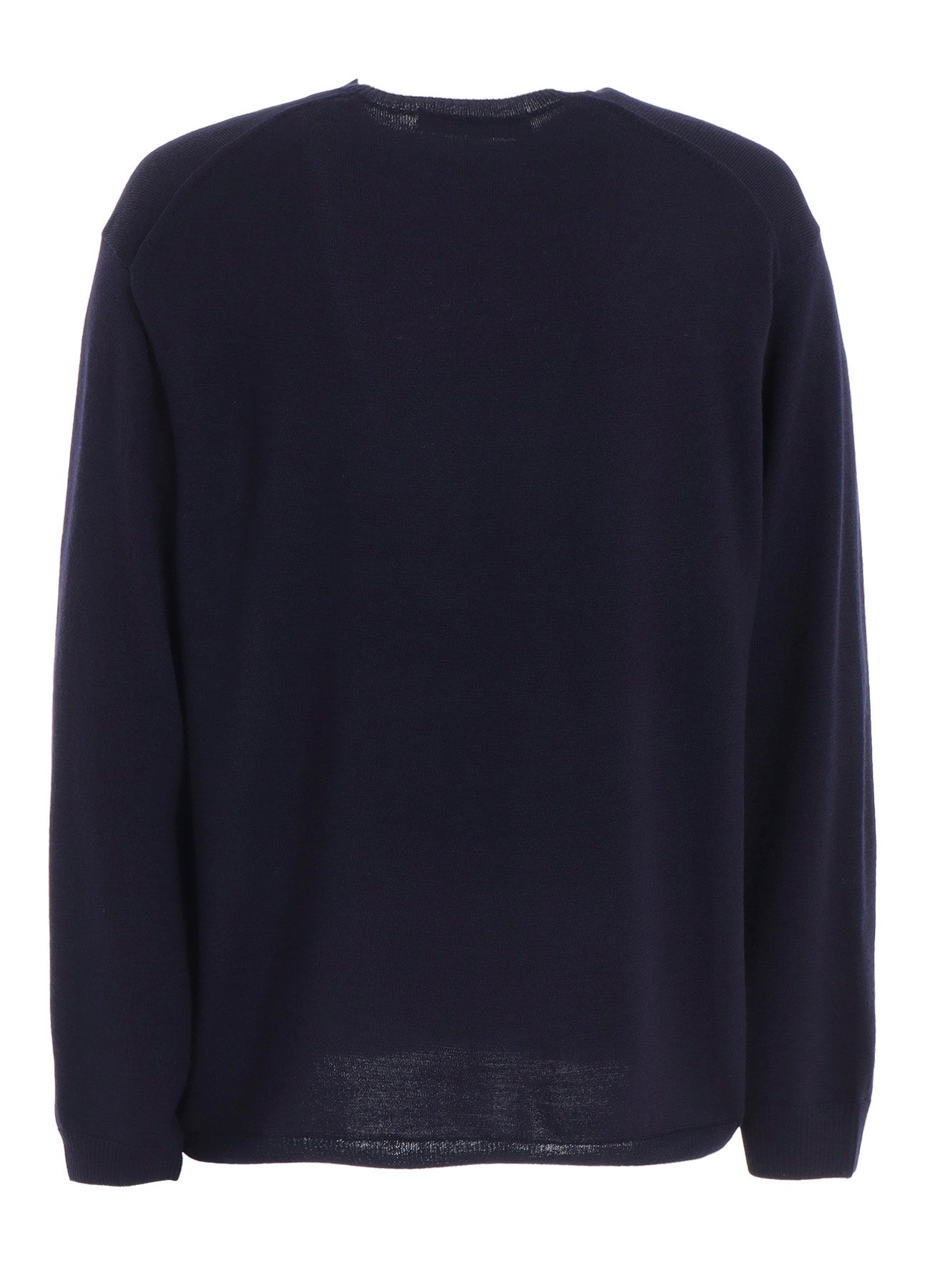 12G1P PLAIN STITCH ROUND NECK PULLOVER