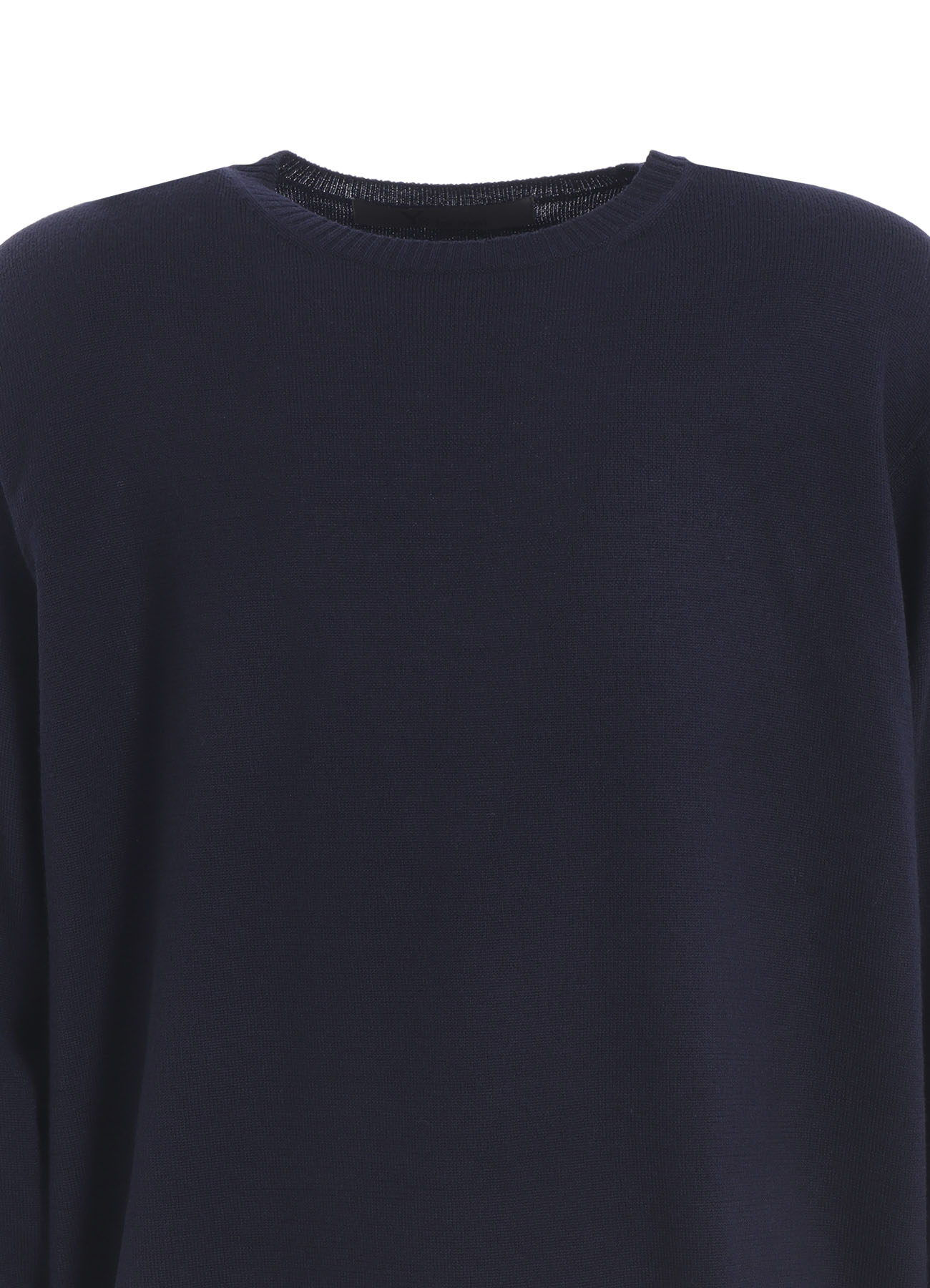 12G1P PLAIN STITCH ROUND NECK PULLOVER