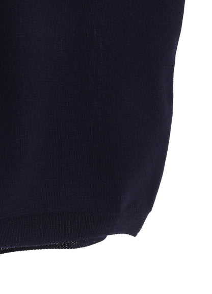 12G1P PLAIN STITCH ROUND NECK PULLOVER