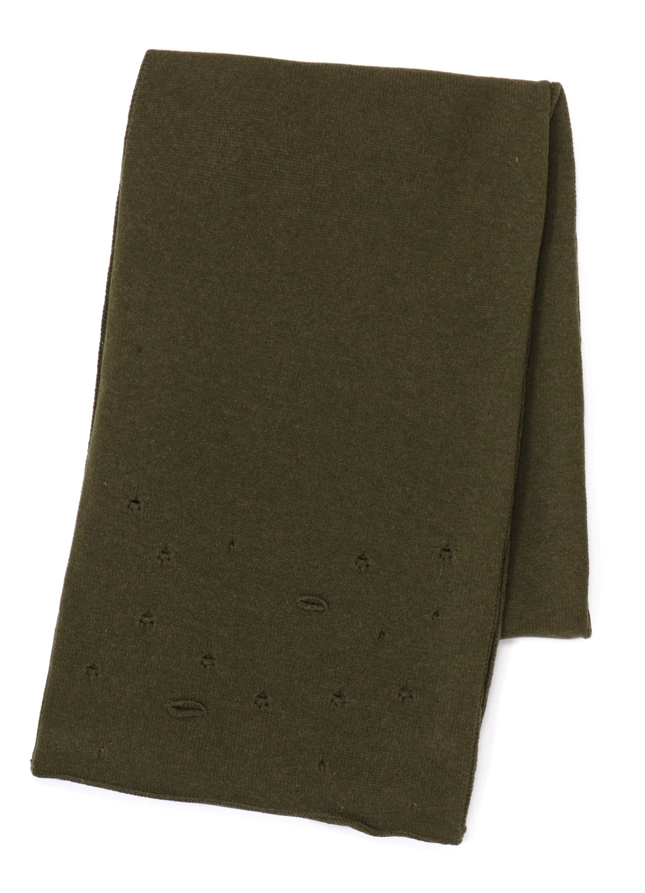 DAMAGED KNIT SCARF