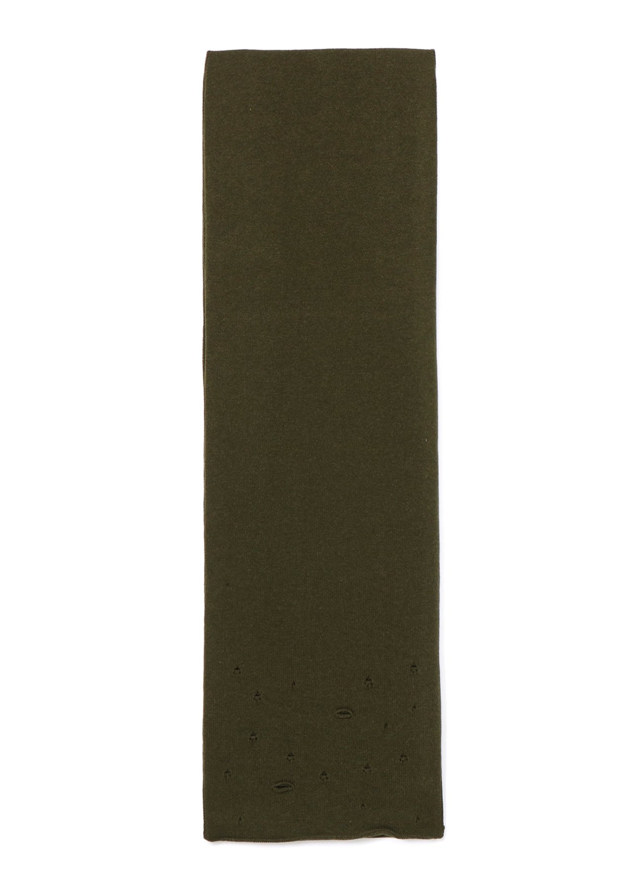 DAMAGED KNIT SCARF