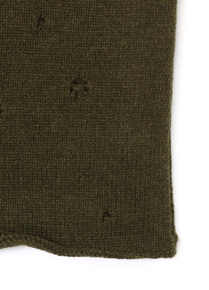 DAMAGED KNIT SCARF