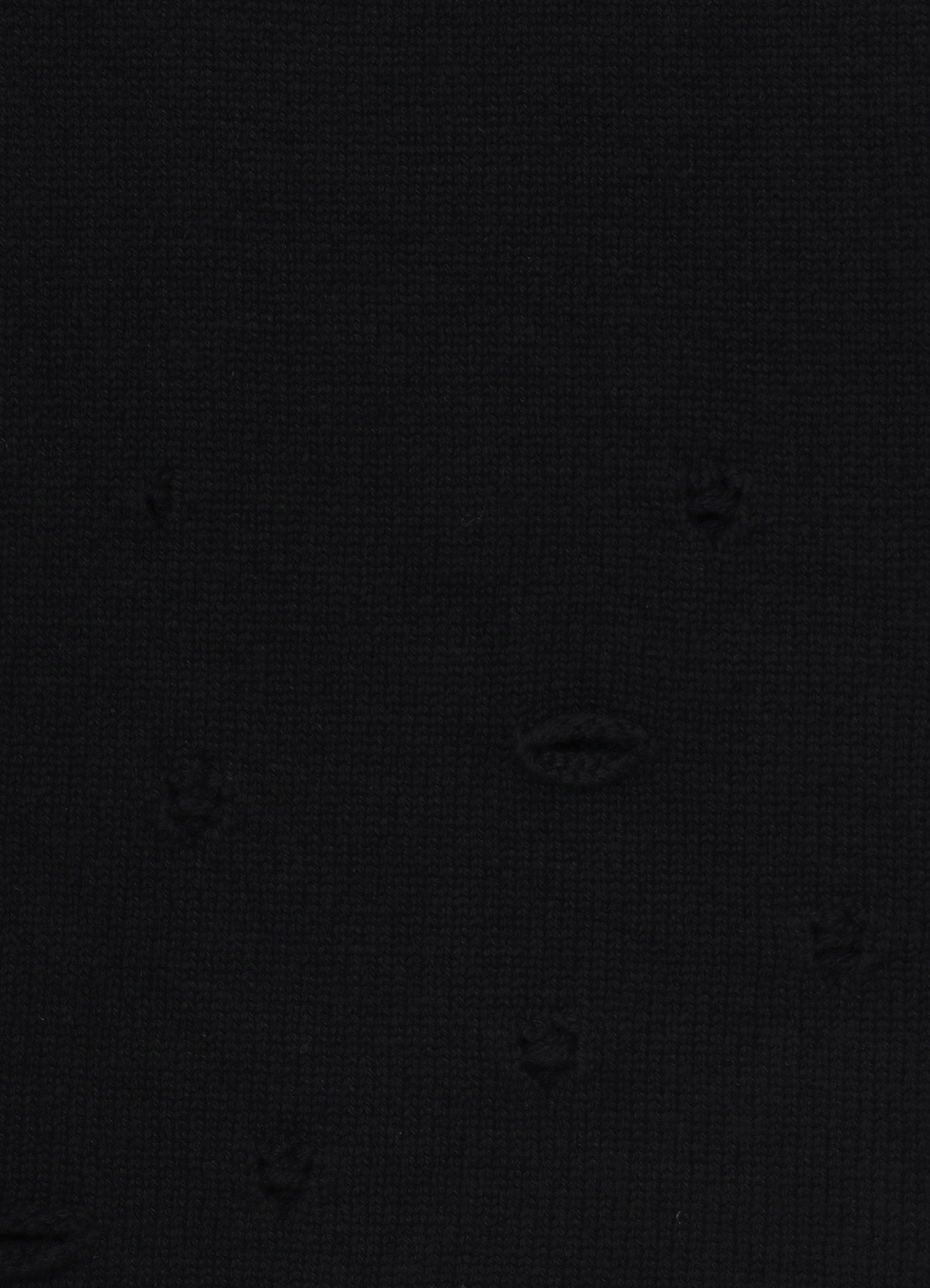 DAMAGED KNIT SCARF