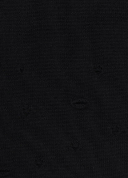 DAMAGED KNIT SCARF