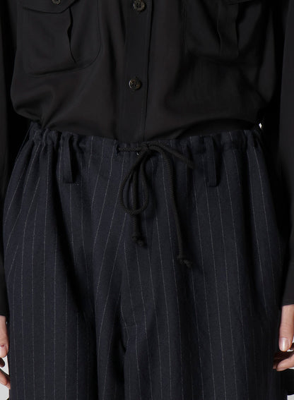 STRIPED SERGE PAINTER PANTS