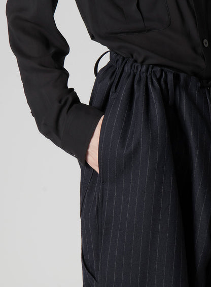 STRIPED SERGE PAINTER PANTS