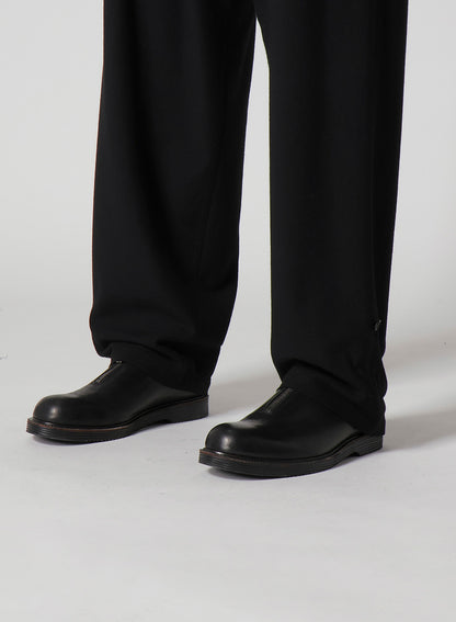 FLANNEL PANTS WITH TAB DETAIL