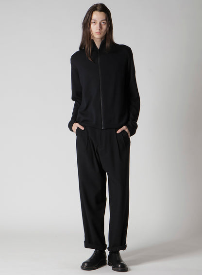 FLANNEL PANTS WITH TAB DETAIL