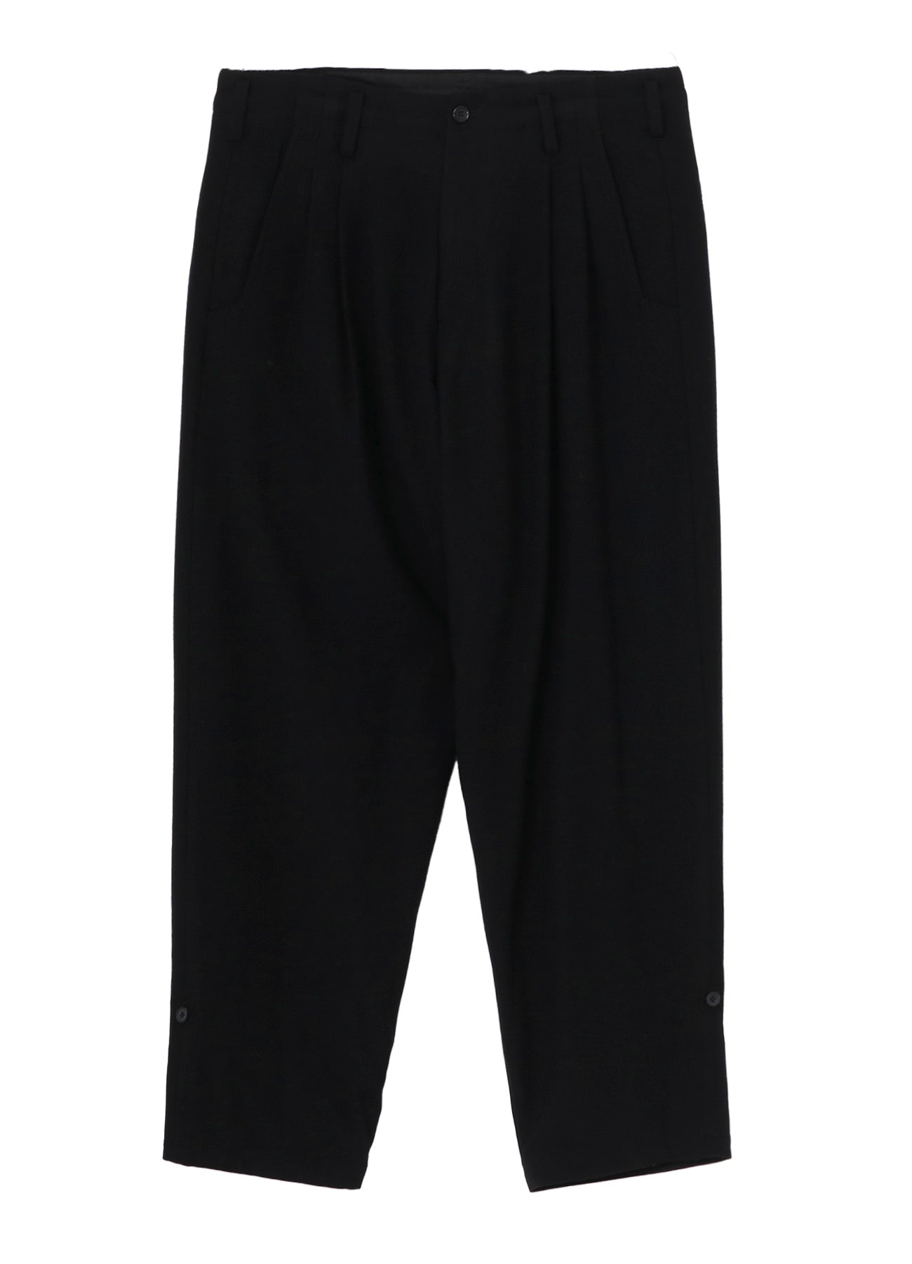 FLANNEL PANTS WITH TAB DETAIL