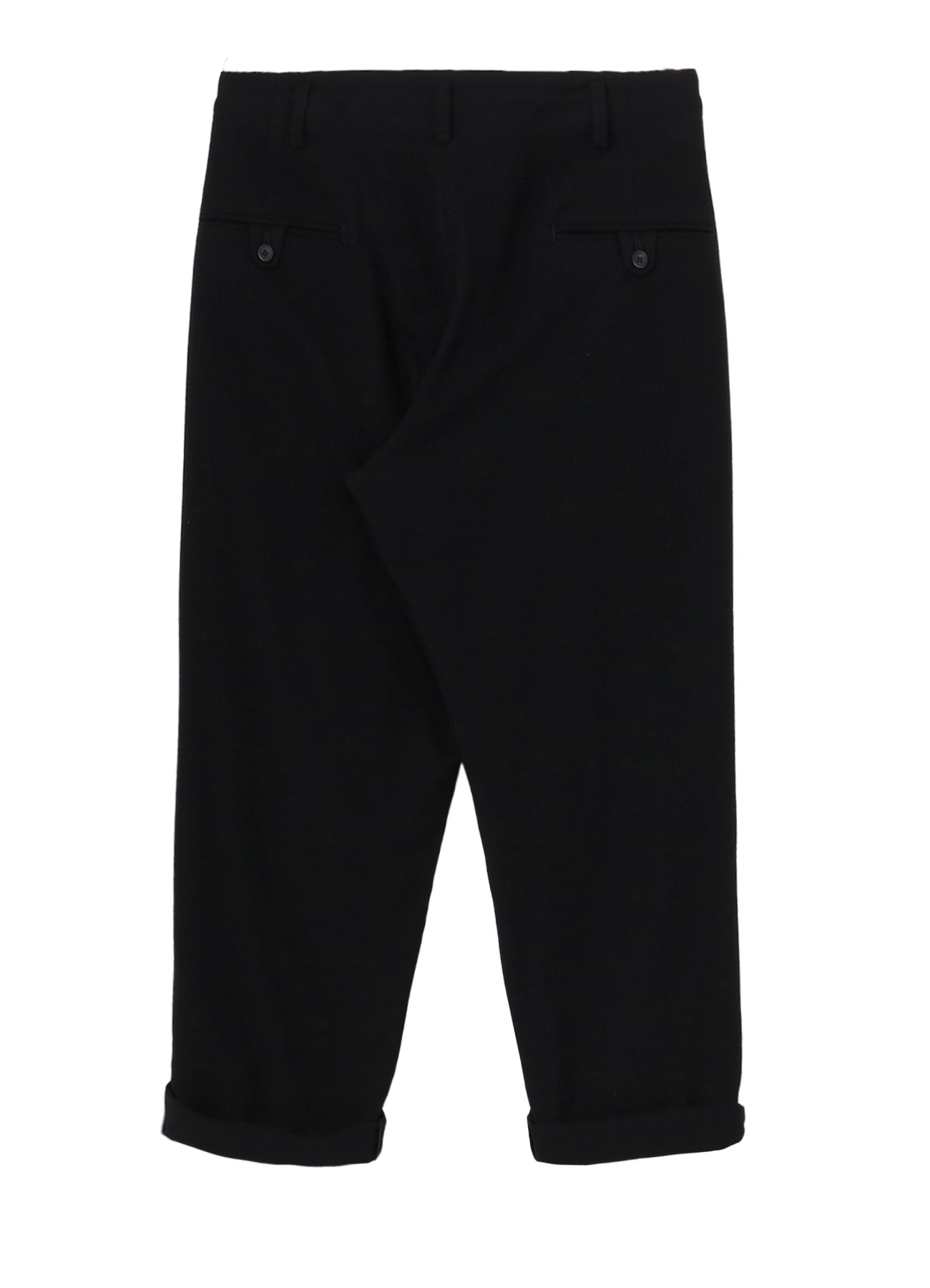 FLANNEL PANTS WITH TAB DETAIL