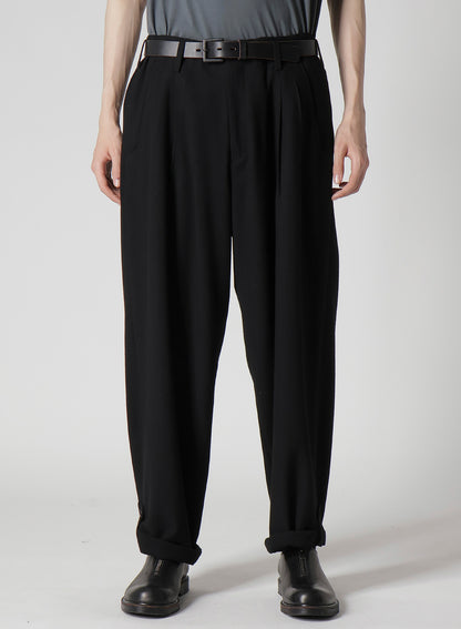 FLANNEL PANTS WITH TAB DETAIL