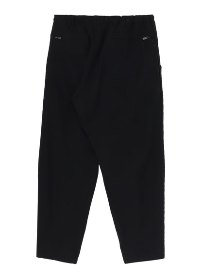 FLANNEL PANTS WITH SIDE ZIP