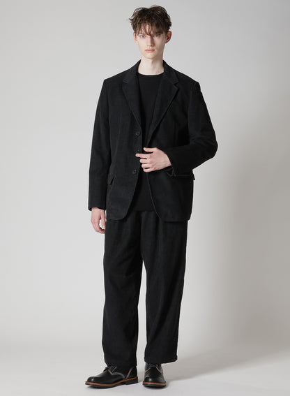 Y's for men x 120% LINO VELVET SIDE TAPE PANTS