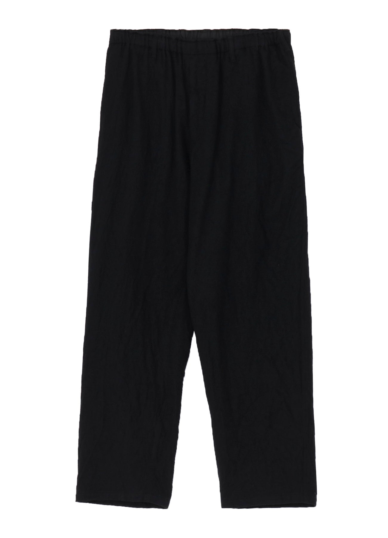 Y's for men × MASSES】SHRINK SERGE WAIST ELASTIC PANTS – THE SHOP