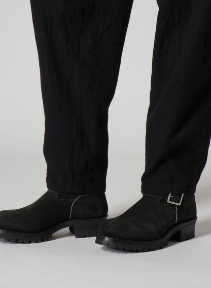 【Y's for men × MASSES】SHRINK SERGE WAIST ELASTIC PANTS