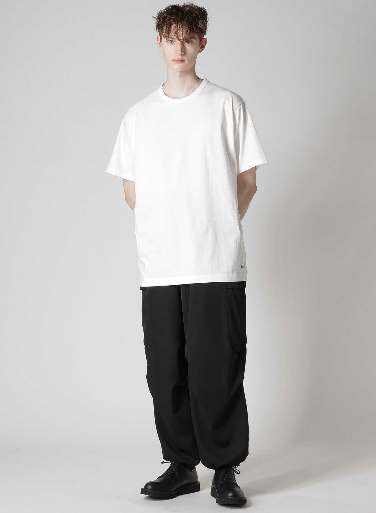 Y's for men LOGO PRINT SHORT SLEEVE T-SHIRTS