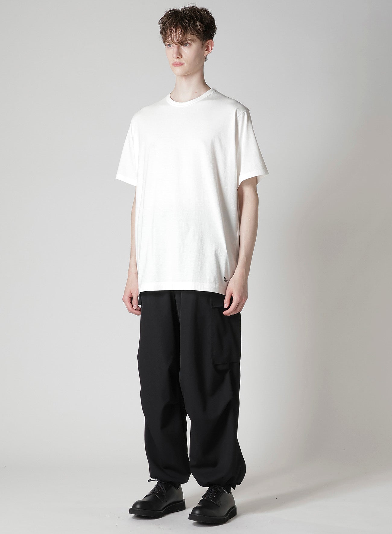 Y's for men LOGO PRINT SHORT SLEEVE T-SHIRTS