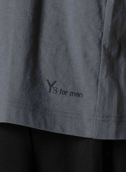 Y's for men LOGO PRINT SHORT SLEEVE T-SHIRTS