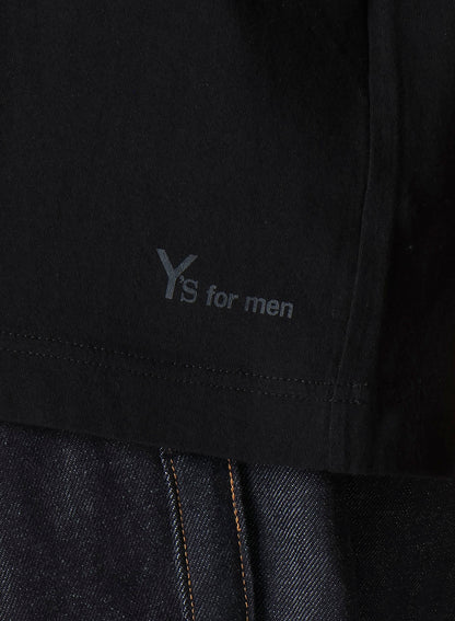 Y's for men LOGO PRINT SHORT SLEEVE T-SHIRTS