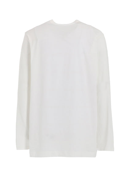 Y's for men LOGO PRINT LONG SLEEVE T-SHIRTS