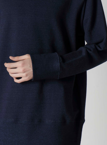 30/10 INDIGO FRENCH TERRY PULLOVER