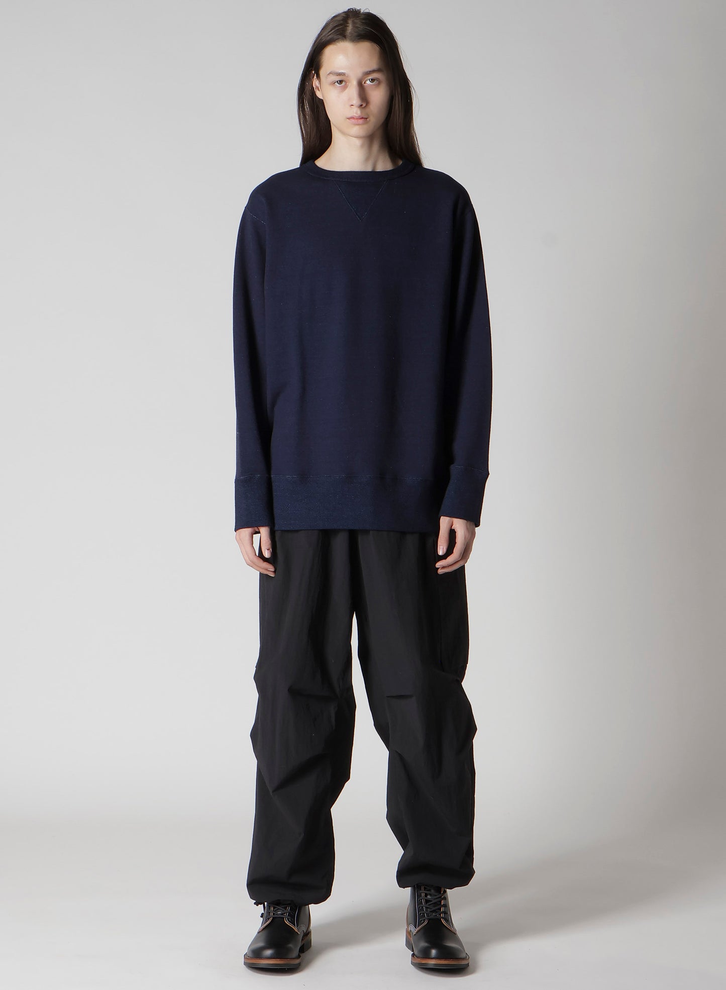 30/10 INDIGO FRENCH TERRY PULLOVER