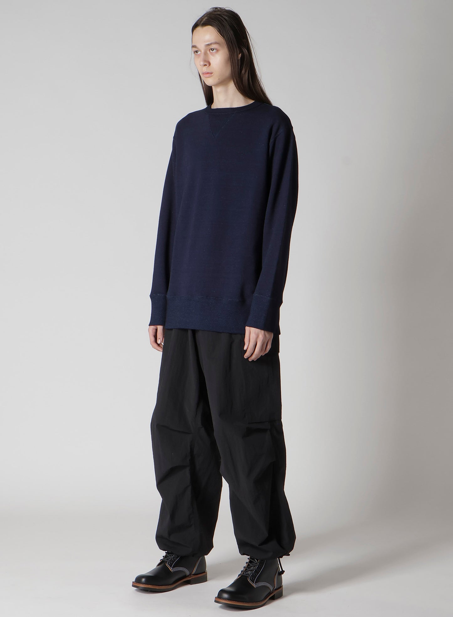 30/10 INDIGO FRENCH TERRY PULLOVER