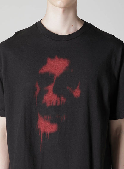 【Y's for men × MASSES】COTTON SINGLE PRINT ROUND NECK SHORT SLEEVE T