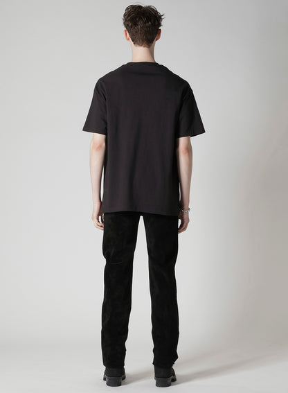 【Y's for men × MASSES】COTTON SINGLE PRINT ROUND NECK SHORT SLEEVE T