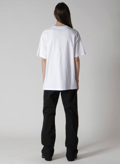 【Y's for men × MASSES】COTTON SINGLE PRINT ROUND NECK SHORT SLEEVE T