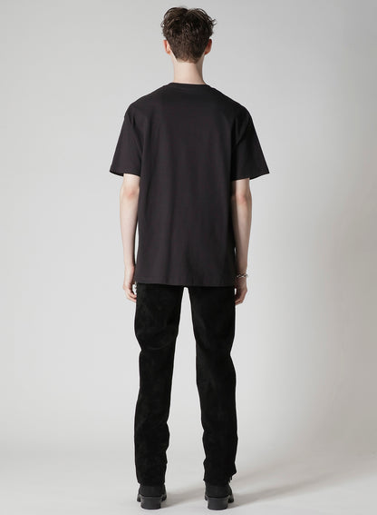 【Y's for men × MASSES】COTTON SINGLE PRINT ROUND NECK SHORT SLEEVE T