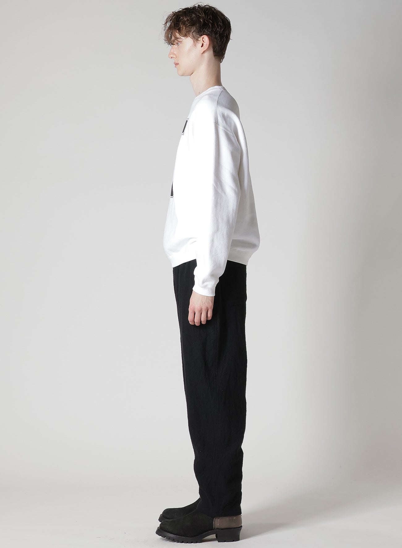 【Y's for men × MASSES】BRUSHED FRENCH TERRY PULLOVER