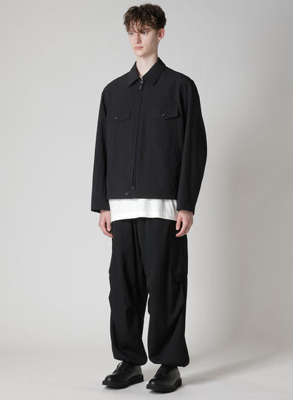 NYLON WEATHER FLAP POCKET BLUSON