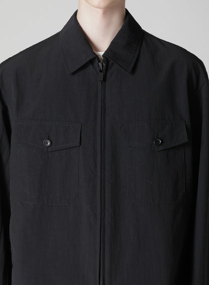 NYLON WEATHER FLAP POCKET BLUSON