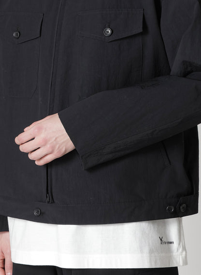 NYLON WEATHER FLAP POCKET BLUSON